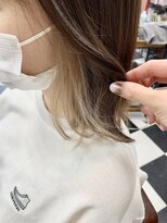 ヘアーデザインサロン スワッグ(Hair design salon SWAG) ミルクティーカラー