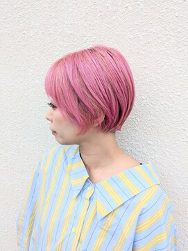 ボアップ 新居浜店(boappu) #ダブルカラー#ハイトーンカラー#ピンクカラー