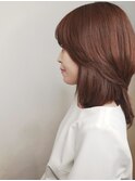 正統派レイヤー/ニュアンスカラー/レイヤーロング