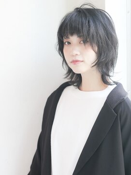 ニコフル(Nico-Hulu) レイヤーカット×ブラック【人形町/浜町/水天宮】