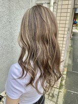 ロカリタ フォー ヘアー 千本丸太町店(ROCAReTA FOR HAIR) くっきりが可愛いハイライト☆アッシュベージュ