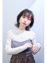 ユニックス UNIX 蕨店 インナーカラーと外ハネでトレンドたっぷり