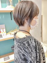 ラミエ バイ メルト 吉祥寺(lamie by melt)&nbsp;*滝田*ショートカットグレーベージュボブグレージュアッシュ人気