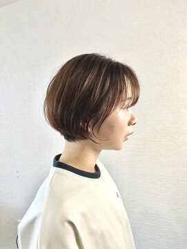 ヘアスペース クレール(hair space clair) 【clair 清水恭平】20代30代40代　大人ナチュラル　横顔美人
