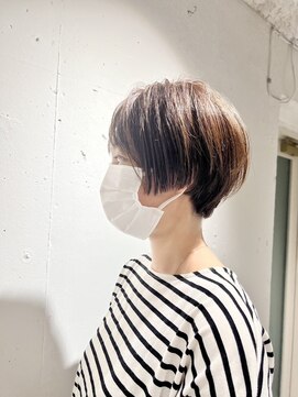 プエンテ(PUENTE) 【Puente関内店】♪ぱっつんライン×ショートボブ♪