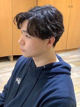 リスタバイネオリーブ 浅草(Re:sta by neolive) 韓国式毛流れパーマカルマパーマ流れる縮毛矯正メンズ縮毛矯正