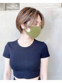 イケダタツヤのショートヘア