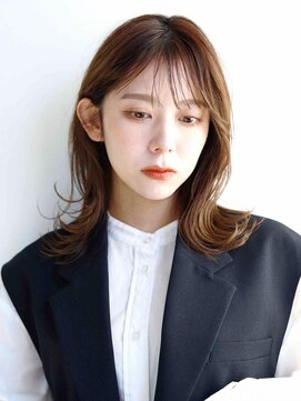 マリオ ヘアー デザイン(MARIO HAIR DESIGN) MARIO 外はねくびれミディ