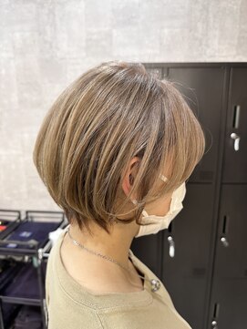 スキル 石岡(SKILL) ショート×ミルクティー