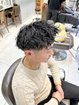 ネオリーブギンザ 銀座店(Neolive GINZA) 短髪ショートパーマ【銀座】鶴岡