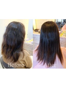 【高崎市筑縄町】ダメージや乾燥毛にお悩みの方におすすめ◎乾かすだけでまとまる艶のある髪に。