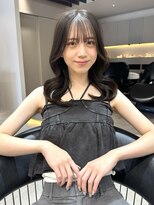 ロンド ロワール 門前仲町(Lond Loire)&nbsp;韓国レイヤーカット/くびれ巻き/前髪顔周り/セミディ[門前仲町]