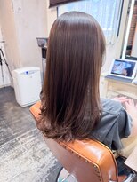 シック(Chic)&nbsp;ミルクティーアッシュミルクベージュハイトーンカラーうる艶髪