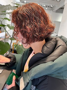 ラレイ ハラジュク(Lalei harajuku) 原宿/ボブ/ボブパーマ/スパイラルパーマ/原宿ボブ/原宿パーマ