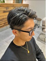 カルゥグラッシー(KALOU glassi)&nbsp;メンズ ハイライト フェードスタイル