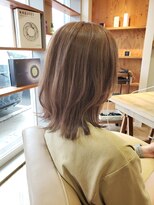 ハレルヘアー(HAREL hair)&nbsp;くびれレイヤー×ミルクティーカラー