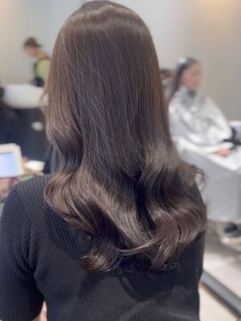 ソヨン 金山店(SOYON) ロングレイヤー/オリーブグレージュ/アッシュグレー/ヨシンモリ