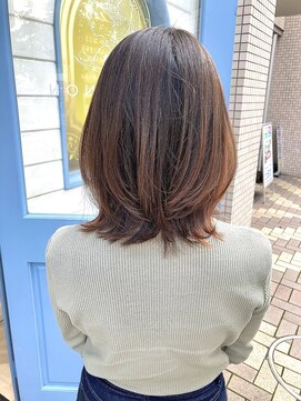 シェノン 赤羽店(CHAINON) くびれミディアムインナーカラースタイリング簡単赤羽岩淵美容室