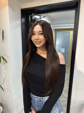 ラピス 名古屋駅前店(Lapis) darkbrown× extensions