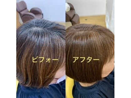 髪美人の写真