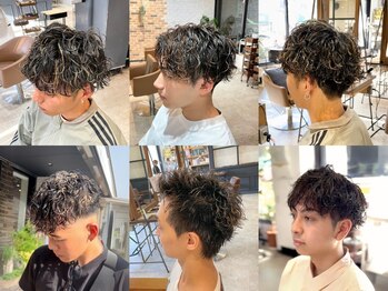 スペックホルダー(Spec Holder)の写真/【カット+パーマ￥9,350】トレンドのパーマスタイルで毎日をよりかっこよく！朝のセットの時短に◎