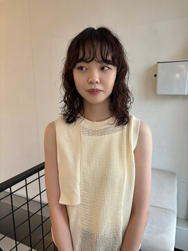 クオン 今泉(quon) 【MIZUKI】medium perm