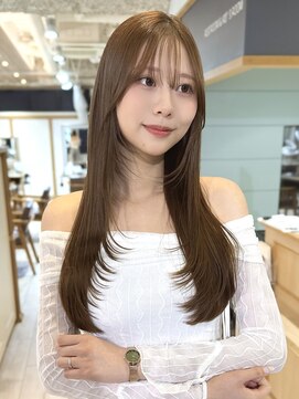 プラグ バイ ネオリーブ(plug by neolive) チェリーブラウン×髪質改善[髪質改善/縮毛矯正/韓国]2