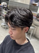 レタッチ バイ フィフス 天神大名(RETOUCH by fifth)&nbsp;天神フェザーショートフェザーパーマニュアンスパーマ緩め30代