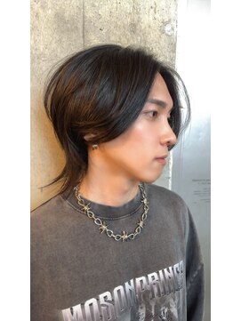 ステップボーンカット トーキョー(STEP BONE CUT TOKYO) 【ステップボーンカット】センターパート/メンズ韓国風