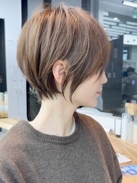 ビューブルー 亀戸錦糸町(VIEW BLUE) 美髪シアーカラーピンクブラウンショート