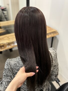 テン 京急川崎店(ten) ツヤ髪×バイオレットカラー