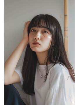 ルル(Lulu) ダークブルージュラフストレート