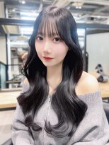 アイティーバイアルバム 下北沢店(IT by ALBUM)&nbsp;韓国ヘアロング顔周りレイヤー前髪カット_F0793