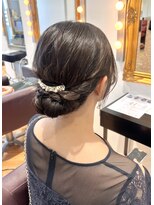 コワファースト  させぼ五番街店(COIFF1RST)&nbsp;王道シニヨンarrange★