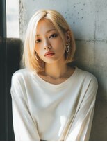 ロッソ ヘアアンドスパ 谷塚店(Rosso Hair&SPA) 前髪顔まわりカット/外ハネボブ/丸みボブ/ショートボブ