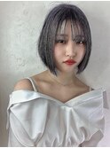 外国人風☆【アッシュブロンド】Doble colour