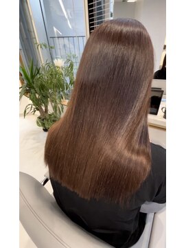 ベッカン 新宿店(BEKKAN) 縮毛矯正+リンゴ幹細胞+髪質改善+5リセット