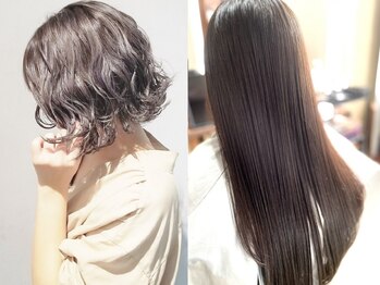パピヨンロゼ(Papillon Rose)の写真/【Nカラー+最高級TOKIOトリートメント¥6500(カット込¥8800)】【髪質改善マグネットカラー+グロスTR¥5500】