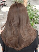 ヘアサロン リボーン(Hair salon Reborn)&nbsp;韓国風ロングレイヤースタイル