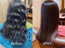 ヒップス(Hipp's)の雰囲気（Hipp's矯正をやった方はやめられない！！サラピカヘアに！！）