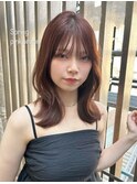 レイヤーボブ/髪質改善/透明感カラー/kchiara福岡新名敬子