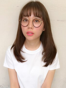 リシェル(RICHEL) フレンチガーリー×ヘルシーな小顔セミディ