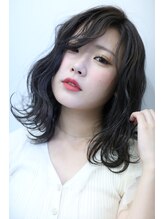 ピークヘア(PEAK HAIR) ユルふわアッシュヘアスタイル