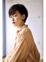 アシェット(assiette)&nbsp;assiette ミニマムボブ 耳かけ丸みショート【川野　光】