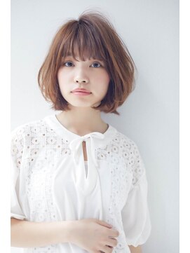 エイチツーオーアヴェダ 渋谷ヒカリエＳｈｉｎＱｓ店 クロードモネＨ２Ｏアヴェダ 大人可愛い柔らかボブ×AVEDAカラー【渋谷/渋谷駅】