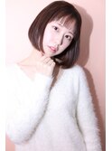 前下がりグラデーションボブ