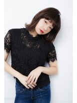 アジールヘア 北千住駅西口店(agir hair)&nbsp;ダックテールボブ/切りっぱなし外ハネボブ【北千住】学割U24