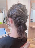 豊橋ビーシャイン★オリーブベージュ×ポニーテールアレンジ