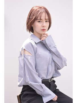 ドルセプラタ(Dulce plata) 【Dulce】#ショートボブ×#ベージュピンク☆大人可愛い20代30代