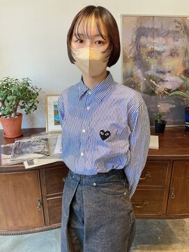 ヘアーアイストゥーレ(HAIR ICI TRE) ぷつっとボブ/ミニボブ/フェイスレイヤー